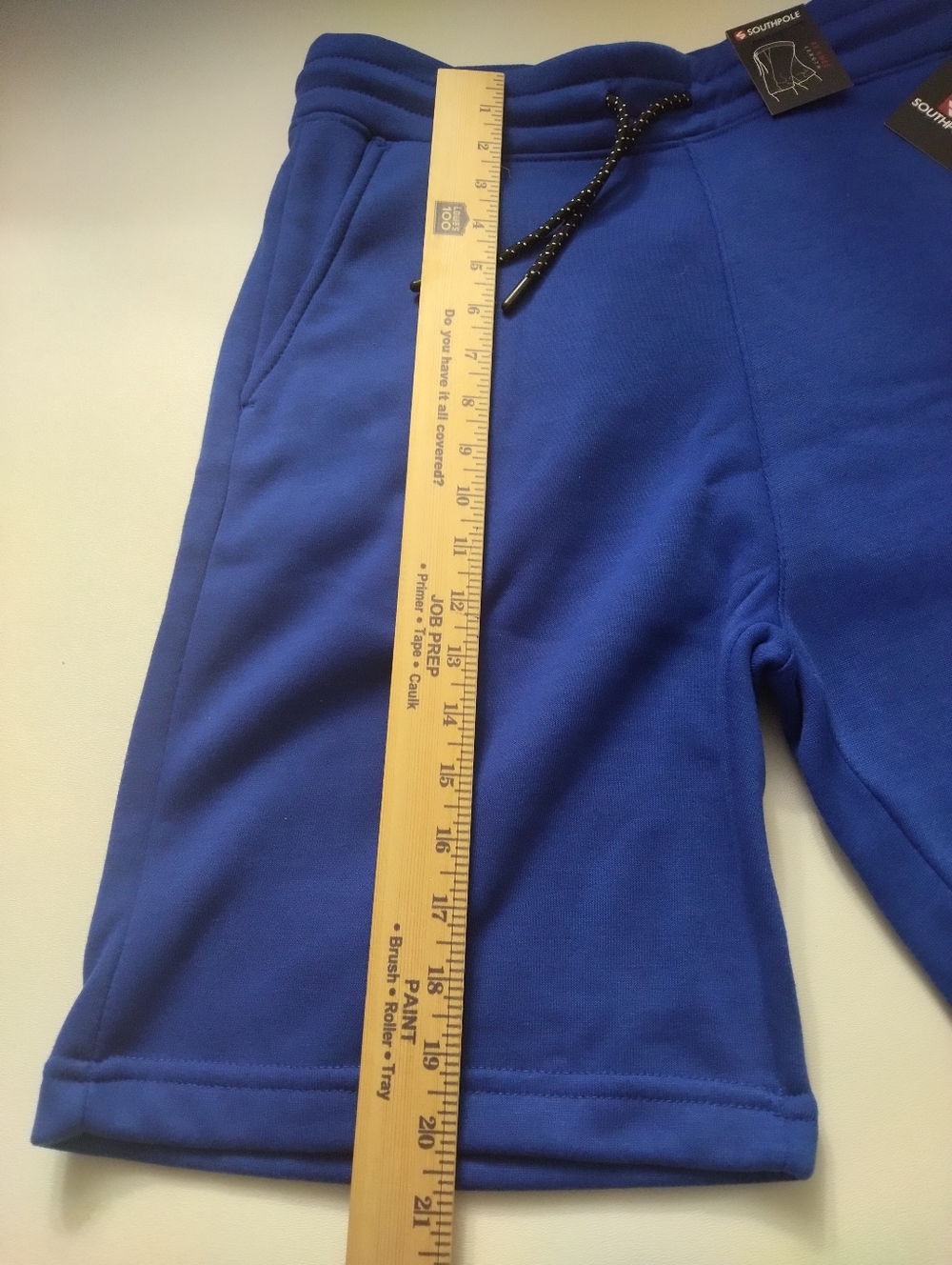 South Pole Royal Blue Men’s Athletic Drawstring Shorts New Size M - Picture 3 of 5